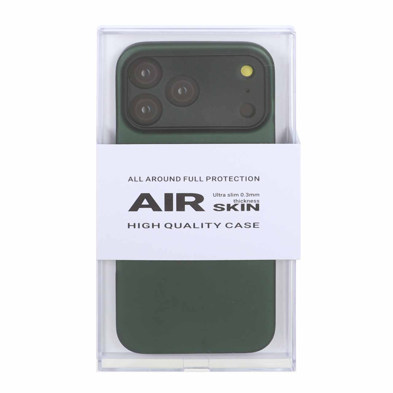 قاب Original KDoo Air Skin مدل Apple iPhone 17 Pro Max - سبز (پک دار) - NTC